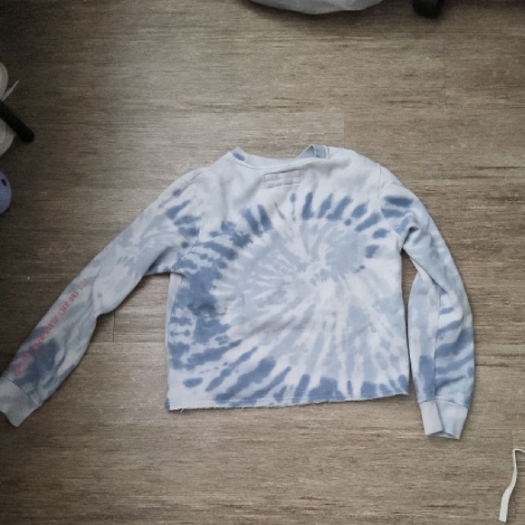 Abercrombie & Fitch Blue Tie-Dye Kids Shirt - Picture 3 of 3